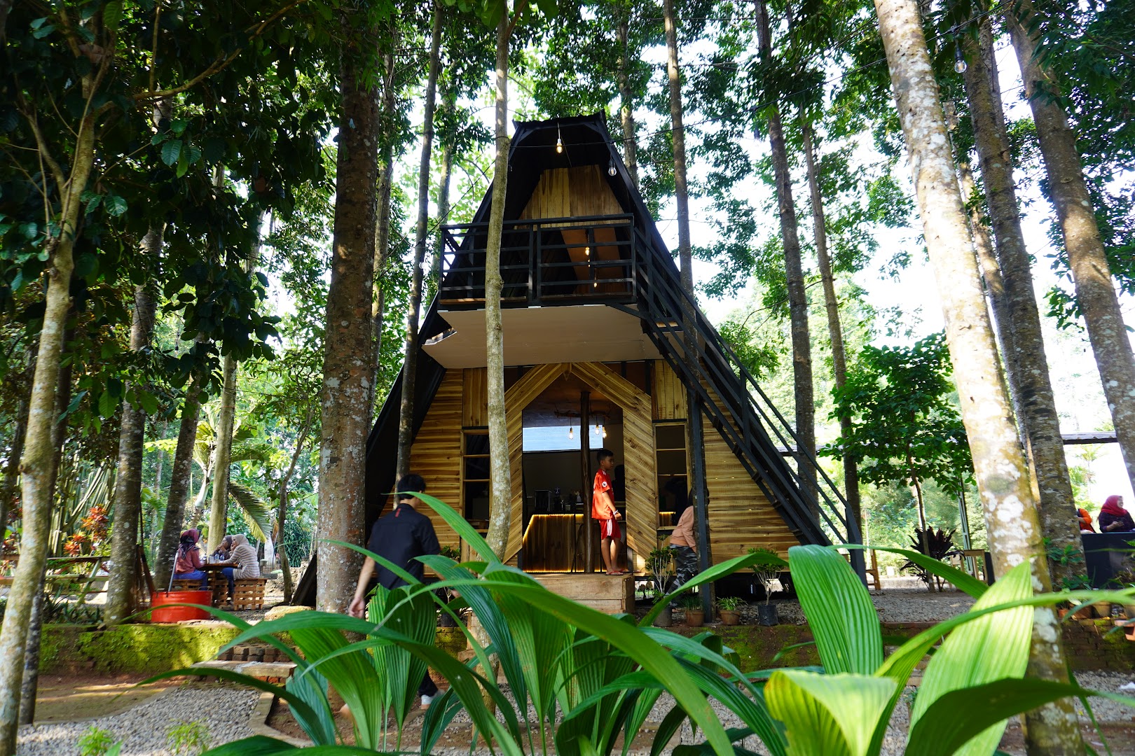 wisata di cihideung tasikmalaya - urban forest